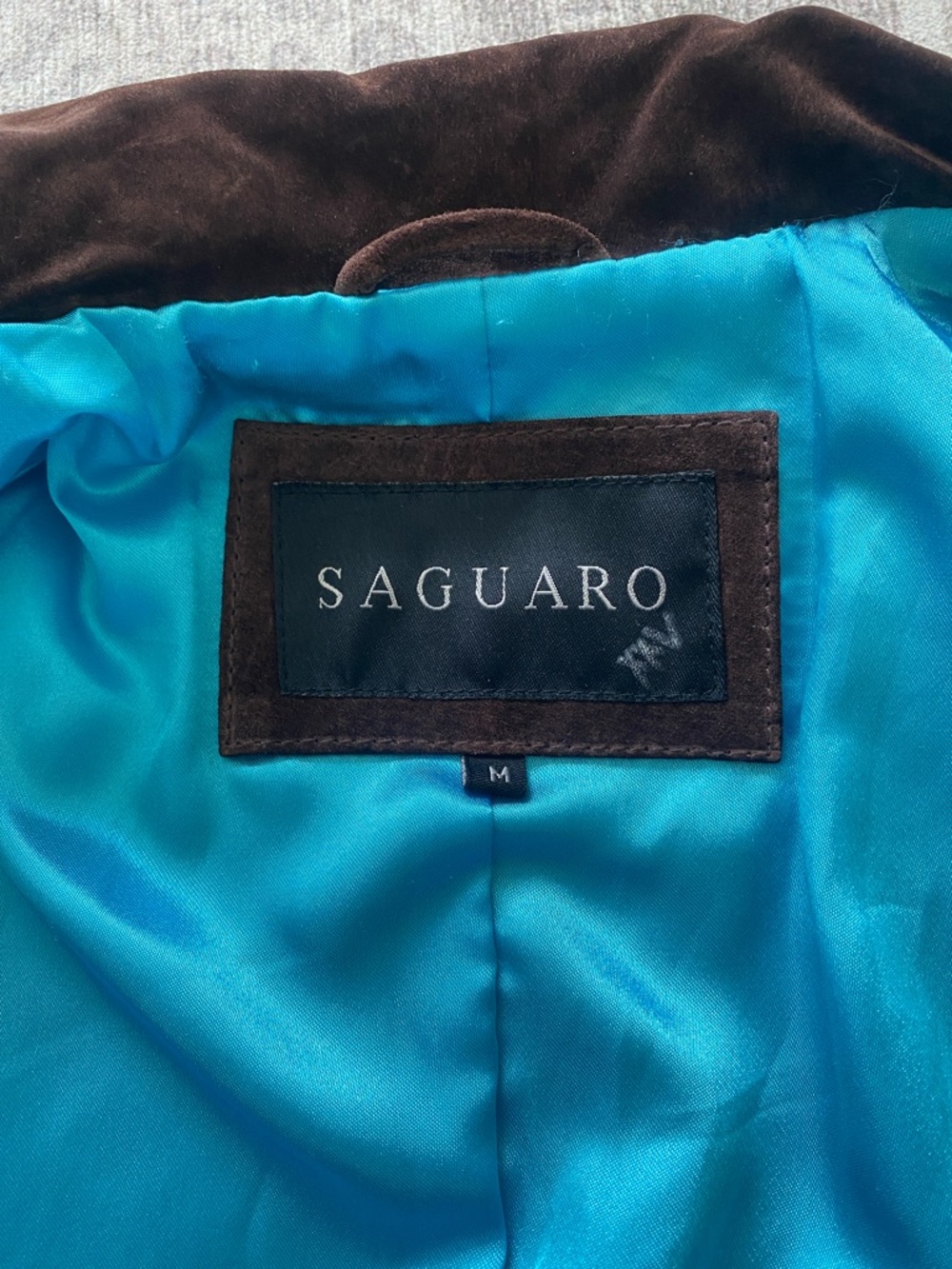 Vintage Y2K Saguaro Whipstitch Leather Coat - Picture 13 of 15
